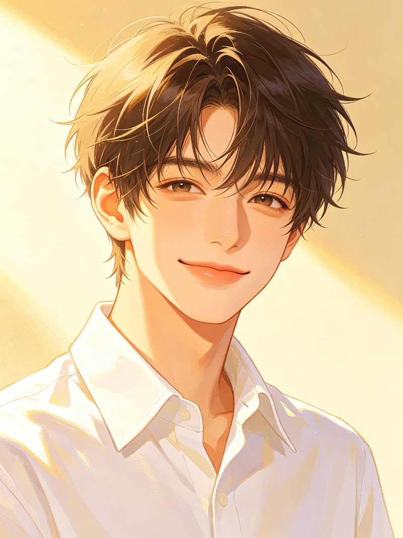 阳光暖男人设头像